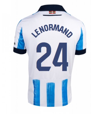 Real Sociedad Robin Le Normand #24 Hemmatröja 2023-24 Kortärmad